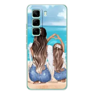Чохол з друком для Infinix Hot 60 Pro - (Мама з дитинкою) (AlphaPrint)