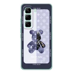 Круті Чохли Луі Віттон для Infinix Hot 60 Pro (AlphaPrint) (Медведик LV)