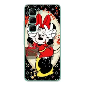 Чохол Disney Mouse Infinix Hot 60 Pro (PREMIUMPrint) (Мінні peace)