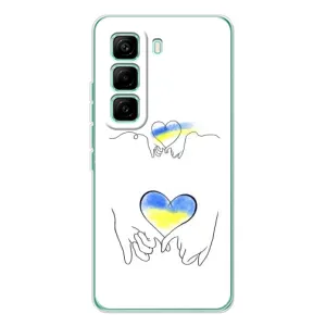 Чохол для Патріота України Infinix Hot 60 Pro - (AlphaPrint) (Мир Україні)