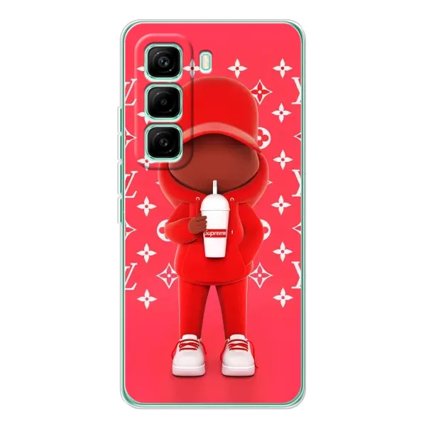 Чохол з принтом «Модний стиль» для Infinix Hot 60 Pro Чохол з принтом «Модний стиль» для Infinix Hot 60 Pro