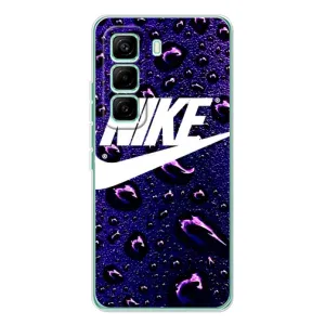 Чохол для Infinix Hot 60 Pro - з принтом Найк (AlphaPrint) (Найк принт)