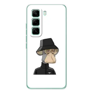 Чохли з Мавпами NFT для Infinix Hot 60 Pro (AlphaPrint) (мавпа NFT Adidas)