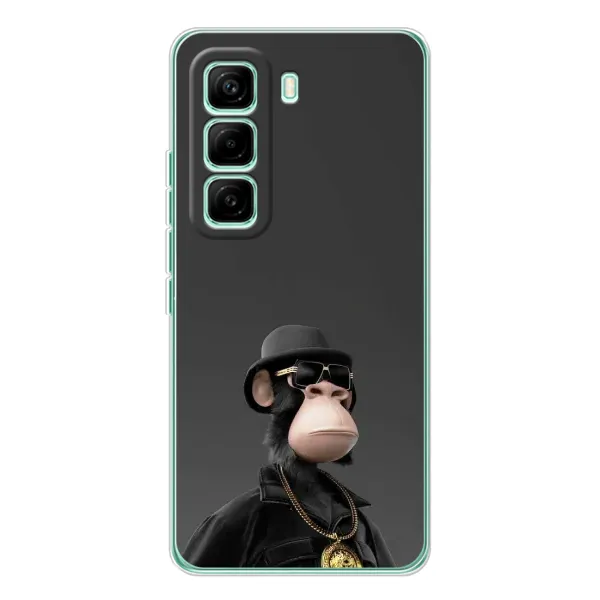 Чохол з принтом «Мавпа NFT» для Infinix Hot 60 Pro
