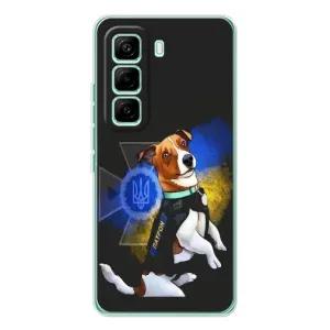 Чохли з картинкою собаки Патрон для Infinix Hot 60 Pro (AlphaPrint) (Патрон собачка)