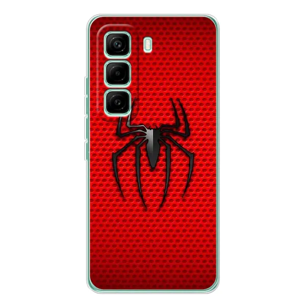 Чохол з принтом «Павук Марвел» для Infinix Hot 60 Pro Чохол з принтом «Павук Марвел» для Infinix Hot 60 Pro