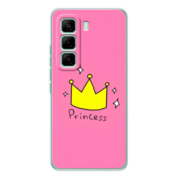 Чохол з принтом «Princess» для Infinix Hot 60 Pro