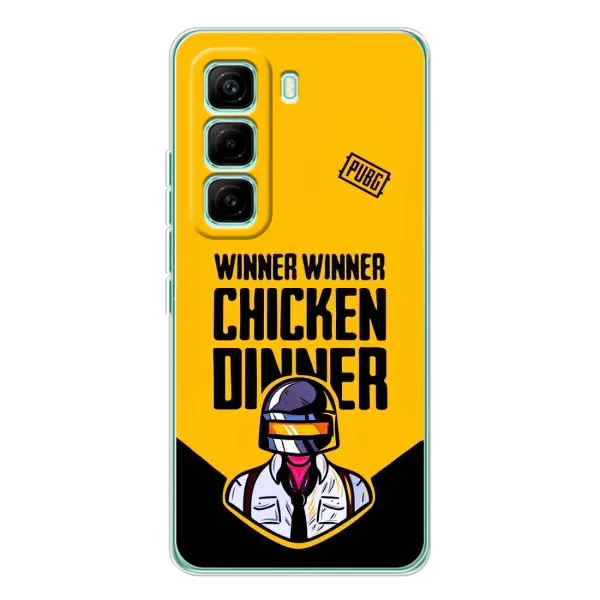 Чехол с принтом «Pubg шлем» для Infinix Hot 60 Pro
