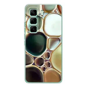 Мраморний чехол на Infinix Hot 60 Pro (VPrint) (Радужний Мрамор)