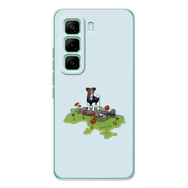 Чохол з принтом «Сапер Пес» для Infinix Hot 60 Pro