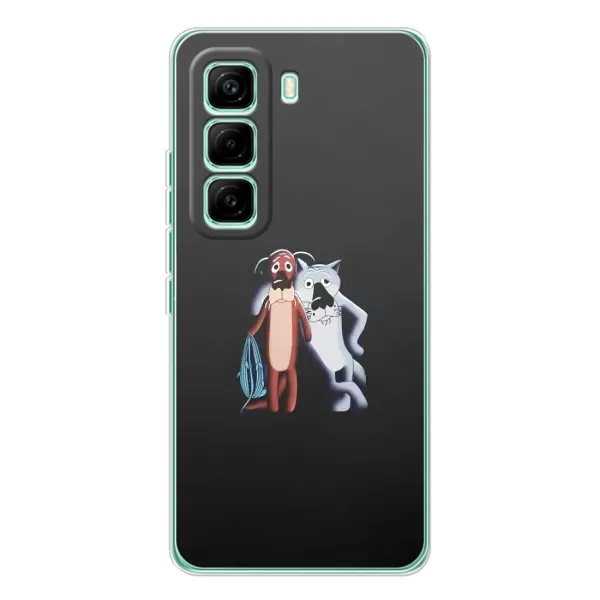 Чохол з принтом «Жив був пес» для Infinix Hot 60 Pro