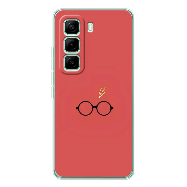 Чохол з принтом «шрам та окуляри» для Infinix Hot 60 Pro Чохол з принтом «шрам та окуляри» для Infinix Hot 60 Pro