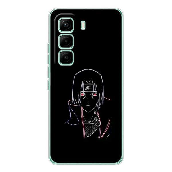 Чохол з принтом «силует Ітачі» для Infinix Hot 60 Pro Чохол з принтом «силует Ітачі» для Infinix Hot 60 Pro