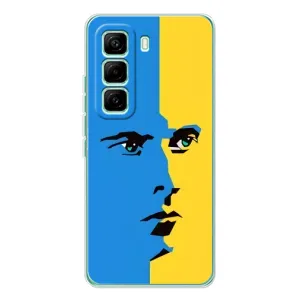 Украинские Чехлы для Infinix Hot 60 Pro с картинкой УПА (AlphaPrint) (Степан Бандера)