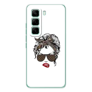 Чохли Луі Вітон для Infinix Hot 60 Pro (AlphaPrint - LOUIS VUITTON) (стильна з луі вітон)
