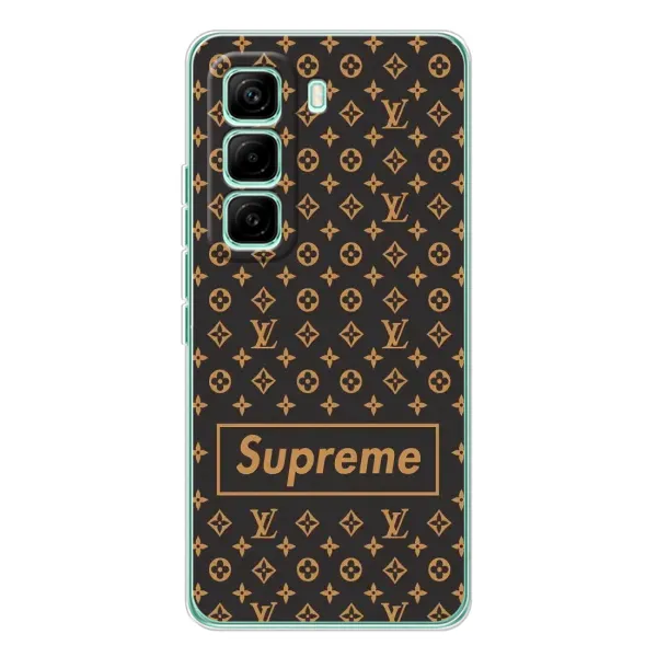 Чохол з принтом «Supreme LV» для Infinix Hot 60 Pro