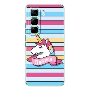 Чохол для Хот 60 Про - (Єдинорожки - Новинки) (AlphaPrint) (Unicorn)