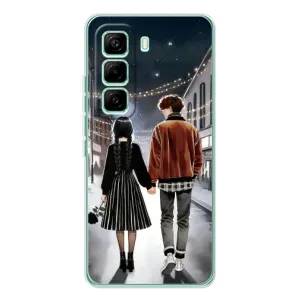 Чохол з дизайном Венздей 2 на Infinix Hot 60 Pro (Венздей та Тайлер)