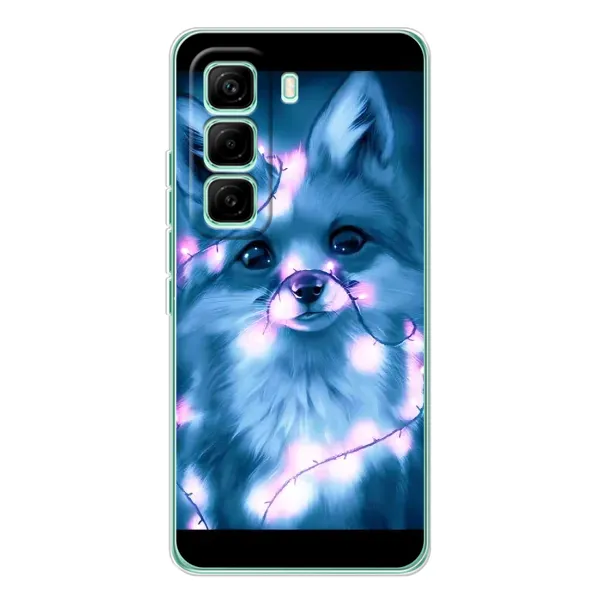 Чохол з принтом «Яскрава лисичка» для Infinix Hot 60 Pro Чохол з принтом «Яскрава лисичка» для Infinix Hot 60 Pro