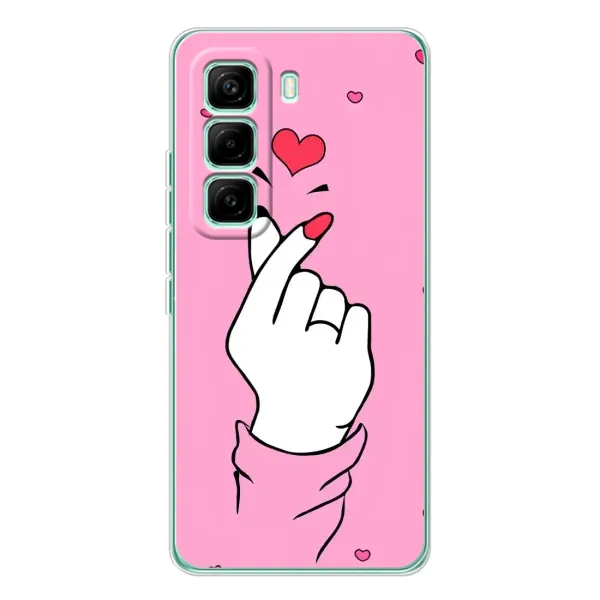 Чохол з принтом «Знак Love» для Infinix Hot 60 Pro
