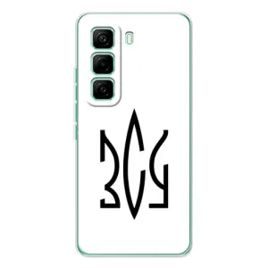 Чохли для Infinix Hot 60 Pro Укр. Символіка (AlphaPrint) (ЗСУ герб)