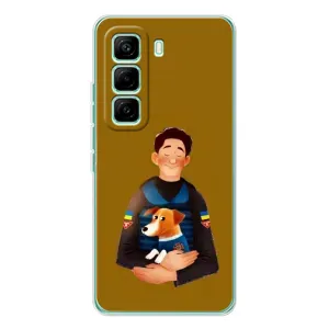 Чохли з картинкою собаки Патрон для Infinix Hot 60 Pro (AlphaPrint) (ЗСУ Патрон)