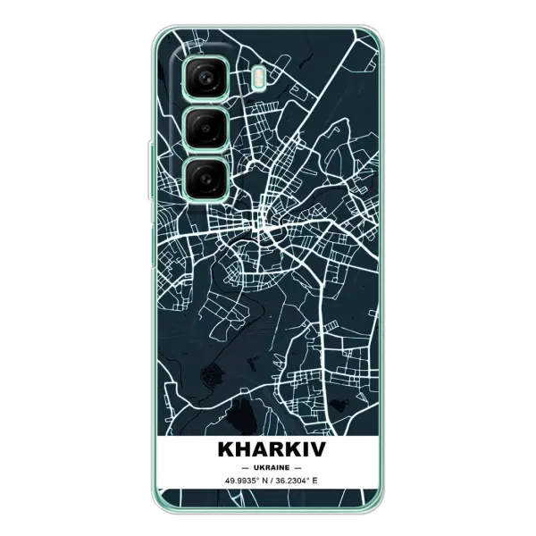 Чохол з принтом «Харків» для Infinix Hot 60