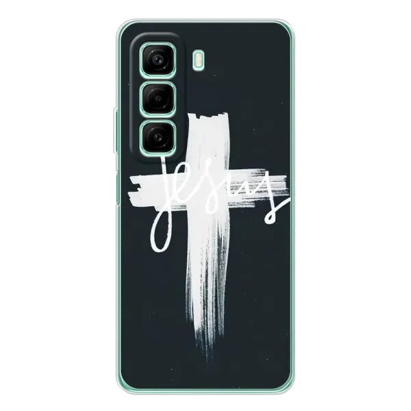 Чохол з принтом «Ісус» для Infinix Hot 60