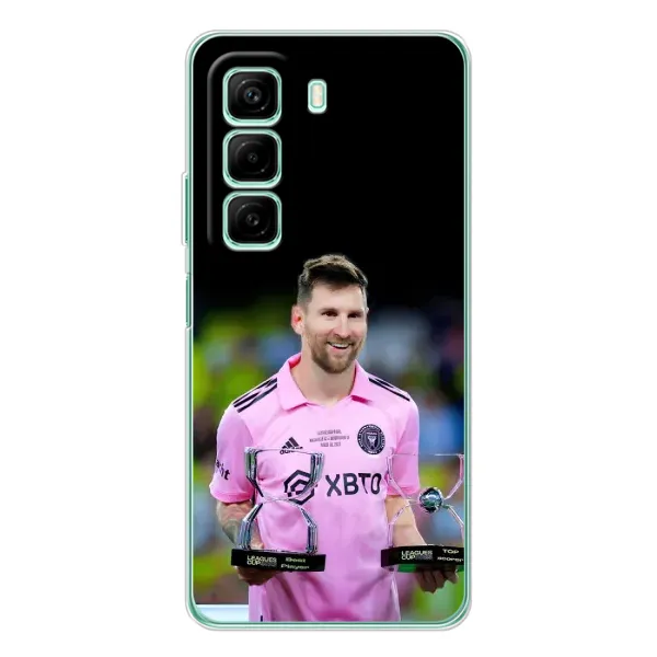 Чохол з принтом «Кубки Мессі» для Infinix Hot 60 Чохол з принтом «Кубки Мессі» для Infinix Hot 60