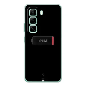 Чехлы для любимой на Іnfіnіx Хот 60 (VPrint) (Love battery)