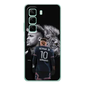 Чохол Неймар для Infinix Hot 60 (AlphaPrint) (Неймар Лев)