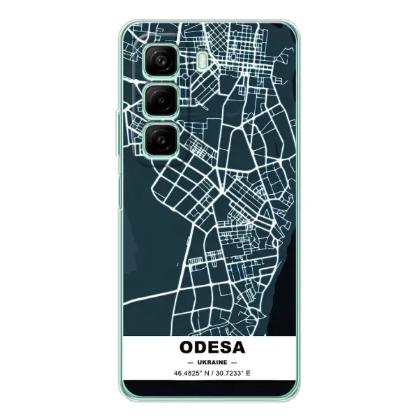Чохол з принтом «Одеса» для Infinix Hot 60