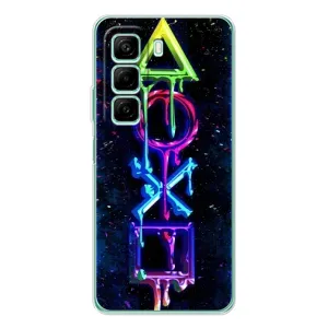 Чохли з тематикою Кіберспорт для Infinix Hot 60 (VPrint) (Pleystation лого)