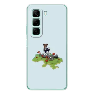 Чохли з картинкою собаки Патрон для Infinix Hot 60 (AlphaPrint) (Сапер Пес)