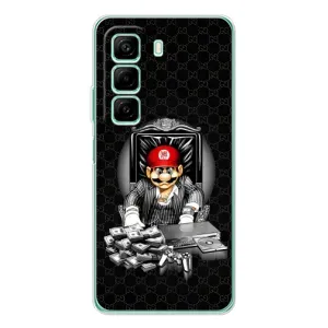 Чохли з крутими принтами для Infinix Hot 60 - (PREMIUMPrint) (Супер Маріо)