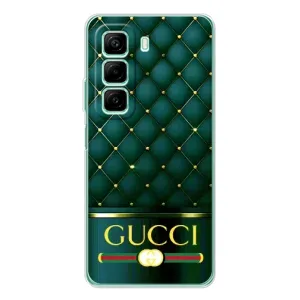 Чохли GUCCI для Іnfіnіx Хот 60 (AlphaPrint) (Текстура Гуччі)
