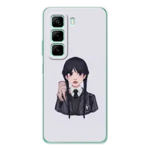 Чохли Венсдей на Infinix Hot 60 Уенсдей (AlphaPrint) (Венздей і Річ)