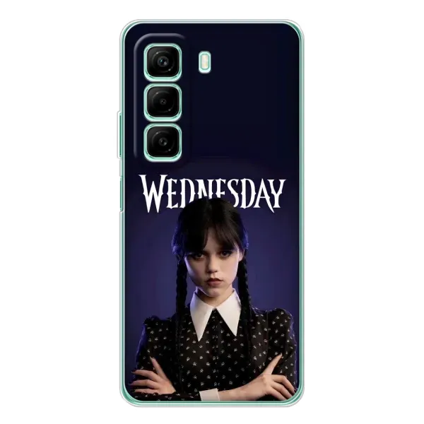 Чохол з принтом «Wednesday» для Infinix Hot 60