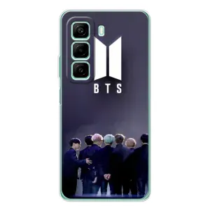 Чохол з принтом «Група BTS» для Infinix Hot 60i