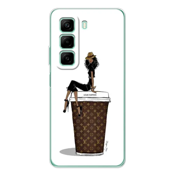 Чохол з принтом «кава LOUIS VUITTON» для Infinix Hot 60i