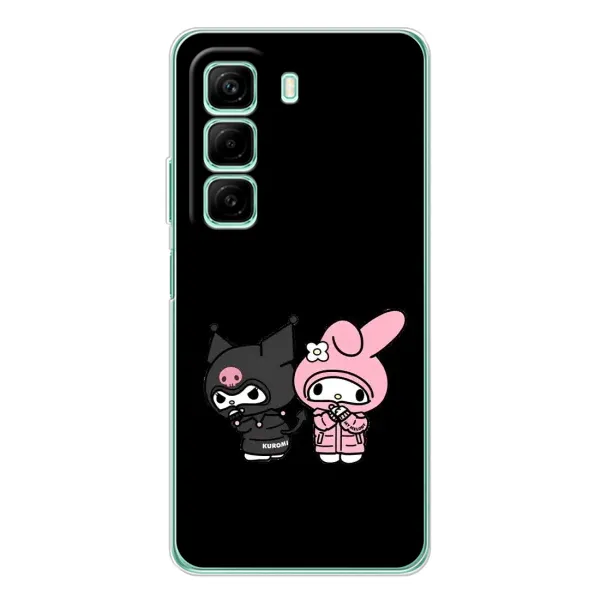 Чехол с принтом «Куроми и Мелоди» для Infinix Hot 60i Чехол с принтом «Куроми и Мелоди» для Infinix Hot 60i