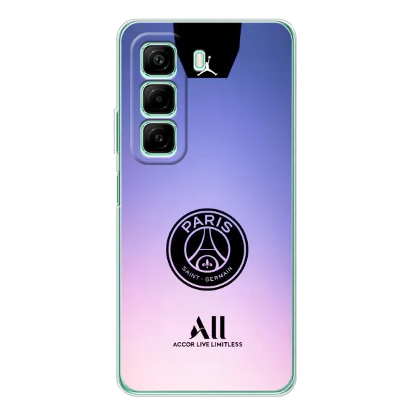 Чохол з принтом «лого PSG» для Infinix Hot 60i Чохол з принтом «лого PSG» для Infinix Hot 60i