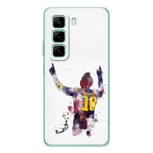 Чехлы Месси для Infinix Hot 60i (AlphaPrint) (Messi Barca)