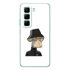 Чехол с принтом «обезьяна NFT Adidas» для Infinix Hot 60i