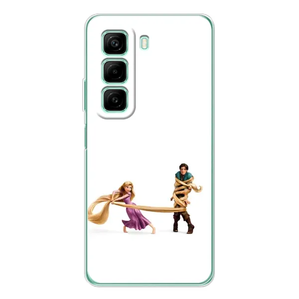Чехол с принтом «Рапунцель и Флин» для Infinix Hot 60i Чехол с принтом «Рапунцель и Флин» для Infinix Hot 60i