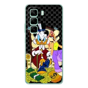 Чехлы для Infinix Hot 60i - Скрудж МакДак Louis Vuitton (PREMIUMPrint) (Стильная Утка)