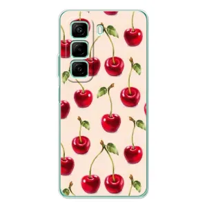 Чехол с принтом «Вишня» для Infinix Hot 60i