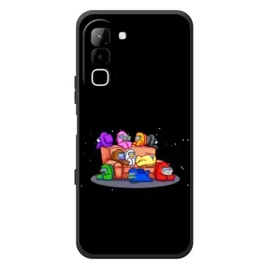 Чехол Амонг Ас для Infinix Hot 70 (AlphaPrint) (Амонг-ас)