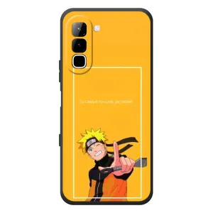 Анимешный чехол для Infinix Hot 70 (Аниме Наруто)