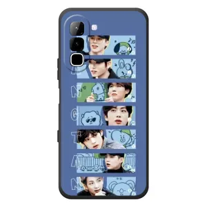 Чехлы BTS для Infinix Hot 70 (AlphaPrint) (Bangtan)
